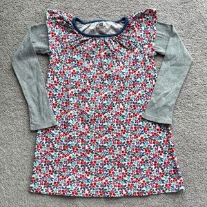 Tea Collection long-sleeved cotton dress - cute floral!